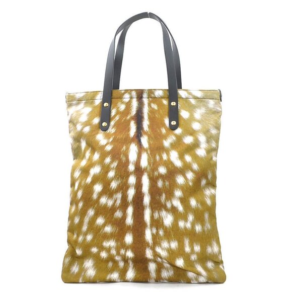 Auth BURBERRY Handbag Brown/Black Nylon/Leather - h30889g